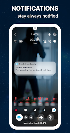 ZoomOn Home Security Camera