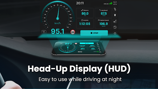GPS Speedometer Odometer & HUD