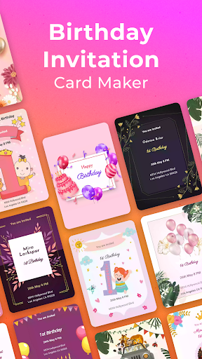 Birthday Invitation Card Maker