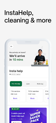 Urban Company: InstaHelp &more