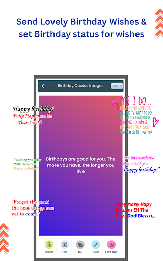 Birthday video maker