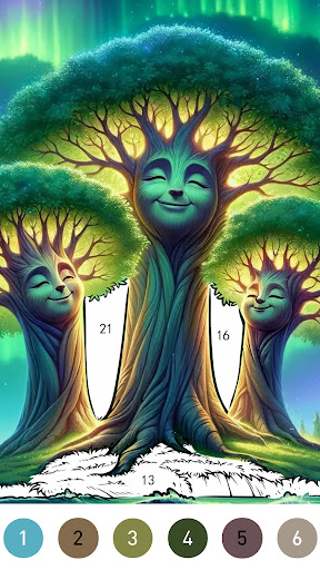 Fantasy Color By Number Game