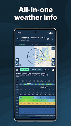 Windy.app - Enhanced forecast