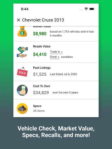VIN Check Report for Used Cars