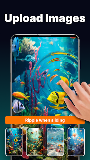 Ripple & 3D Live Wallpaper