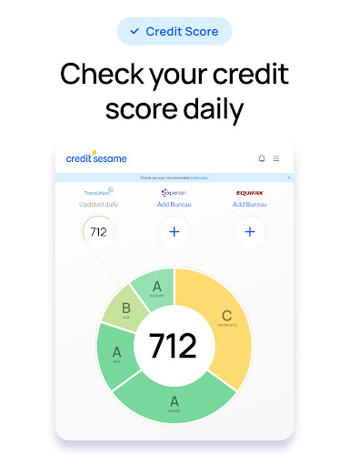 Credit Sesame: Grow your score