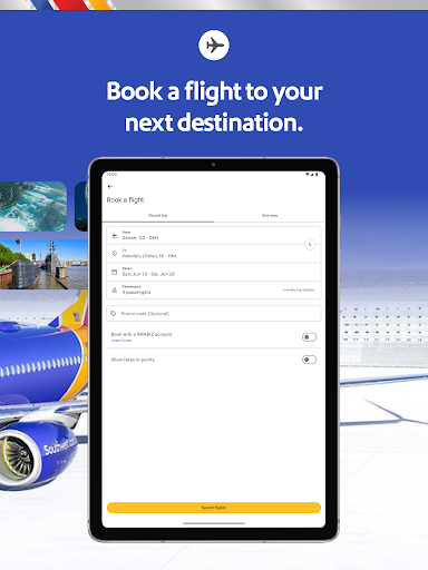 Southwest Airlines: Travel App