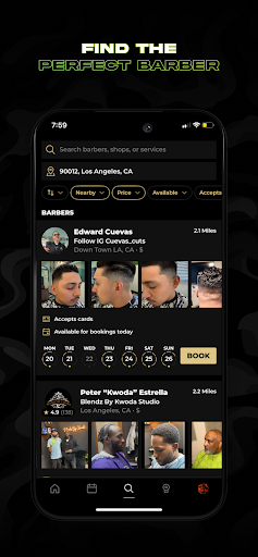 theCut: Find & Book Barbers