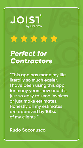 Joist Invoice & Estimate App