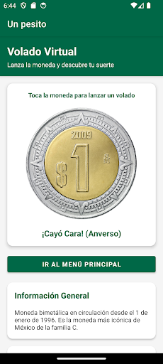 1 Peso 2025