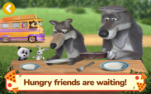 Masha and the Bear Pizza Maker