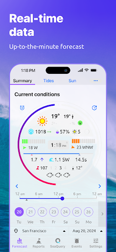 Nautide: Tides, Wind, Waves +