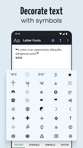 Letter Fonts - Stylish Text