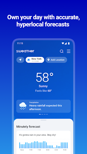 1Weather Forecasts & Radar