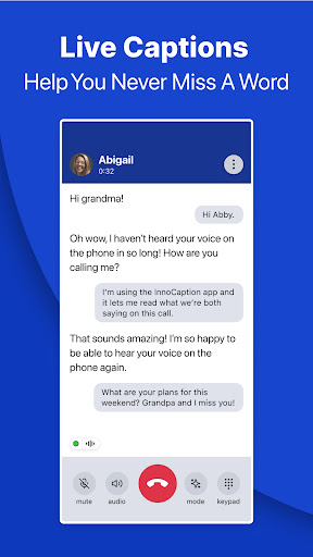 InnoCaption Live Call Captions
