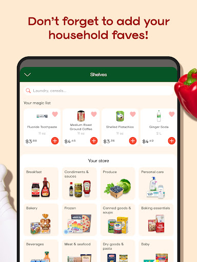 Jow - easy recipes & groceries