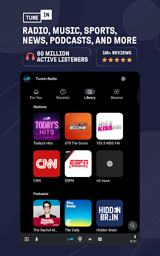 TuneIn Radio: Music & Sports