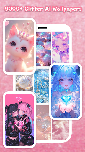 Glitter Wallpaper: Theme, Icon