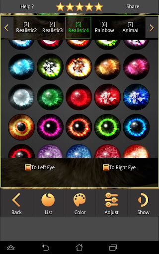 FoxEyes - Change Eye Color