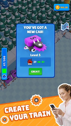 Train Miner: Idle Railway Game