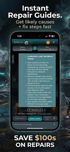 MECH AI: Diagnostic & Repair