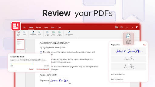 MobiOffice: Word, Sheets, PDF