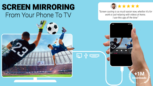 USB Connector Cast Phone to TV
