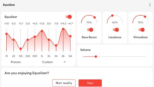 Flat Equalizer - Bass Booster