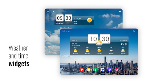 Sense Flip Clock & Weather