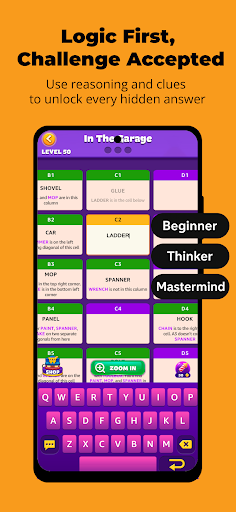 Word Hike -Inventive Crossword