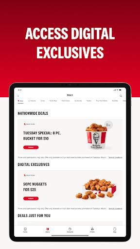 KFC US - Ordering App