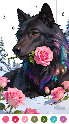 Blossom Color: Floral Serenity