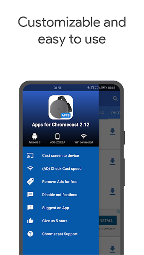Apps for Chromecast & TV