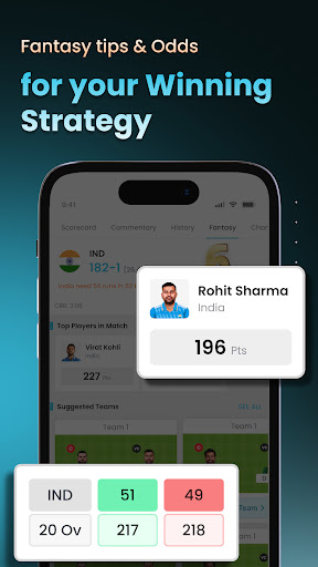 Cricket LineX: Fast Live score