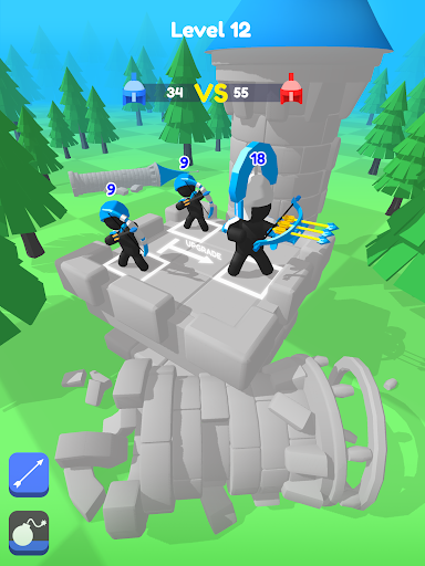 Merge Archers: Bow and Arrow