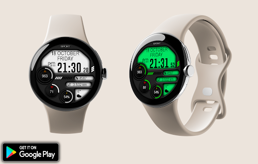 Digital Iwasa Watch Face