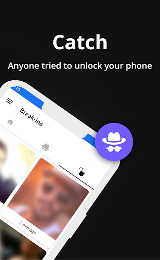 Who spying me Intruder Selfie