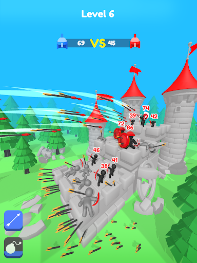 Merge Archers: Bow and Arrow