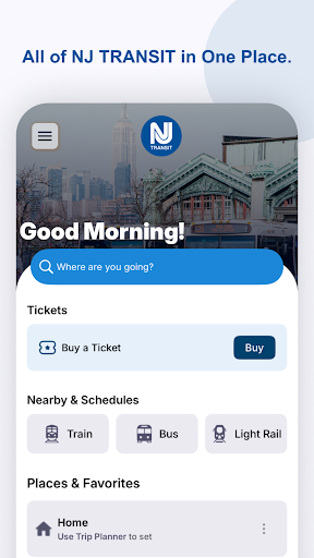 NJ TRANSIT Mobile App