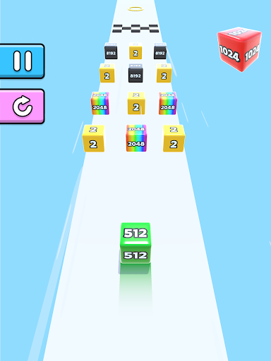 Jelly Run 2048