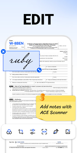 ACE Scanner - PDF Scanner App