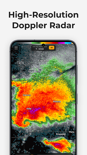 RadarOmega: Doppler Radar App