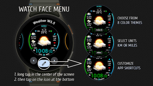 Weather watch face W5.5