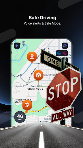 Radar GO-X: HUD, GPS, Maps