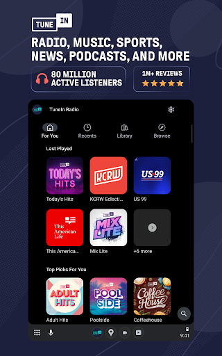 TuneIn Radio: Music & Sports