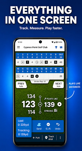 Golf Pad: Golf GPS & Scorecard