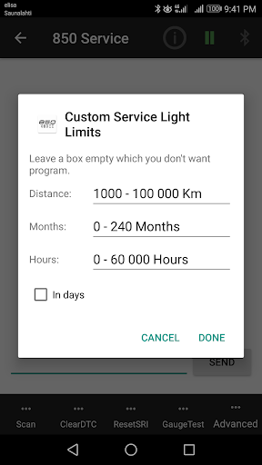 850 OBD-II
