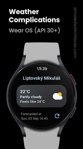 Weather Complications: Wear OS