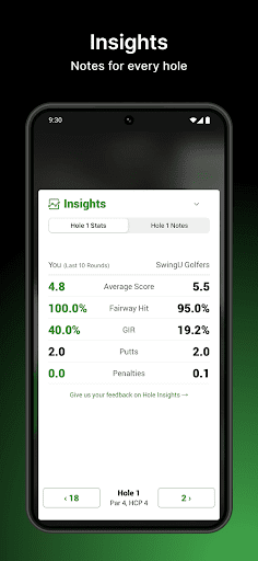 SwingU: Golf GPS Range Finder