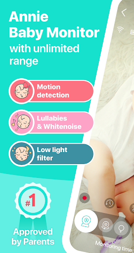 Annie Baby Monitor: Nanny Cam